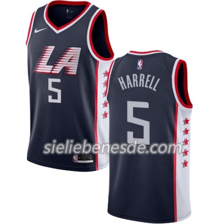 Herren NBA LA Clippers Trikot Montrezl Harrell 5 2018-19 Nike City Edition Navy Swingman